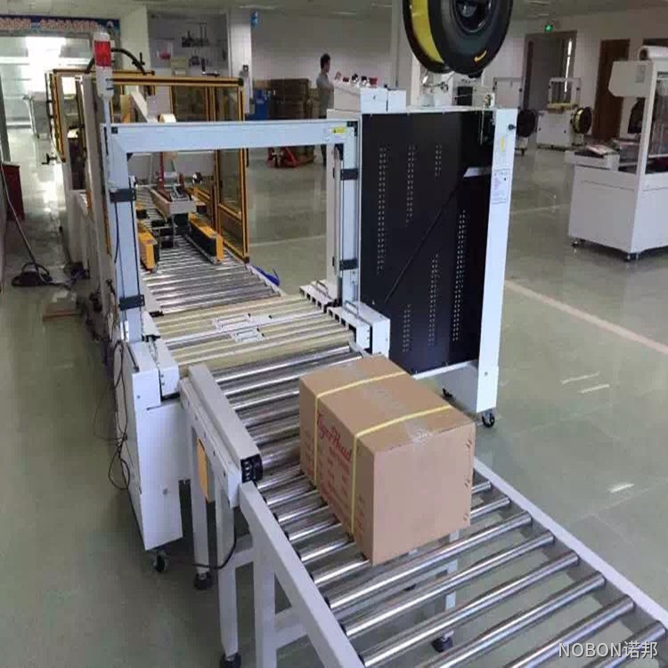 無人換全自動(dòng)打包機(jī)流水線